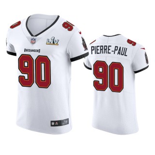 Jason Pierre-Paul Buccaneers White Super Bowl LV Vapor Elite Jersey