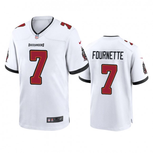 Tampa Bay Buccaneers Leonard Fournette White Game Jersey