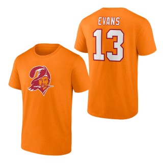 Tampa Bay Buccaneers Mike Evans Orange Throwback Player Icon T-Shirt