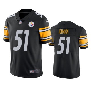 Pittsburgh Steelers Buddy Johnson Black Vapor Limited Jersey