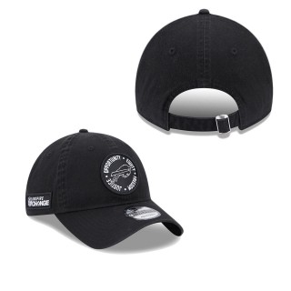 Men's Buffalo Bills Black 2022 Inspire Change 9TWENTY Adjustable Hat