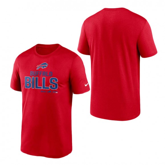 Buffalo Bills Red Legend Community T-Shirt
