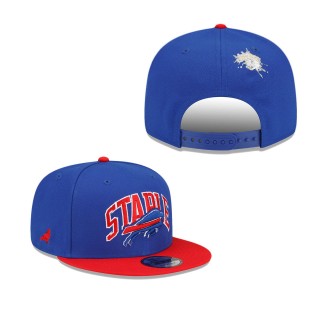 Men's Buffalo Bills Royal Red NFL x Staple Collection 9FIFTY Snapback Adjustable Hat
