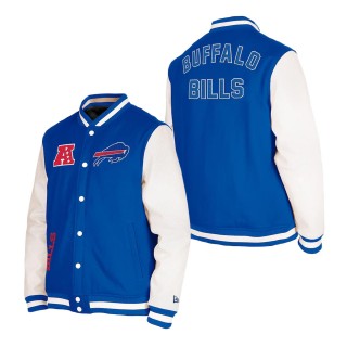Buffalo Bills Royal Third Down Varsity Full-Snap Jacket