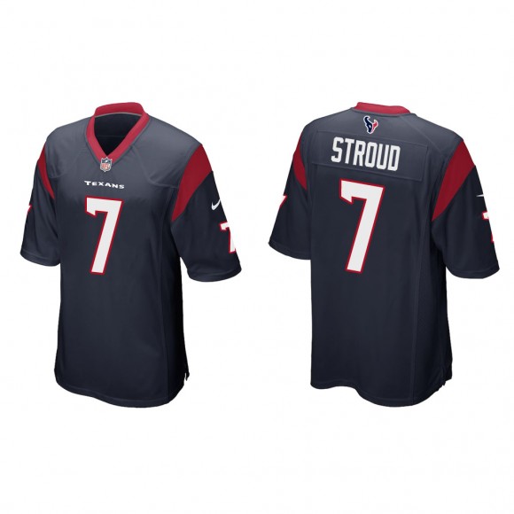 C. J. Stroud Navy 2023 NFL Draft Jersey