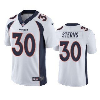 Caden Sterns Denver Broncos White Vapor Limited Jersey