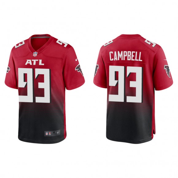 Calais Campbell Red Game Jersey