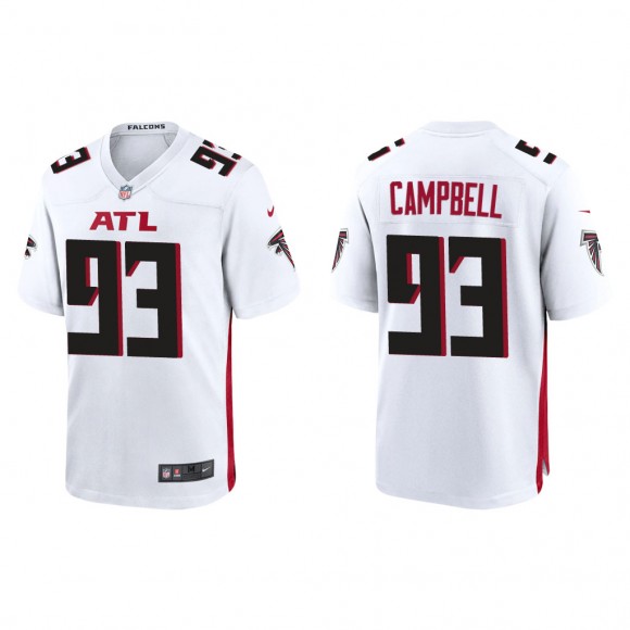 Calais Campbell White Game Jersey