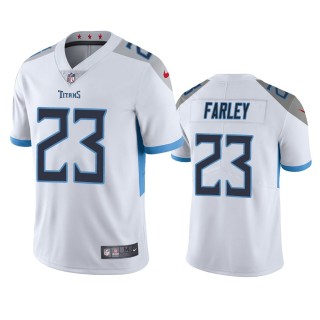 Tennessee Titans Caleb Farley White Vapor Limited Jersey