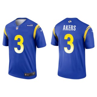 Men's Los Angeles Rams Cam Akers Royal Legend Jersey