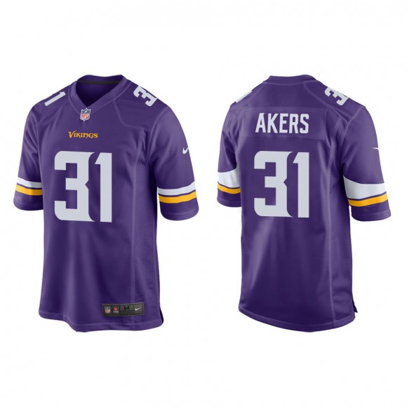 Cam Akers Minnesota Vikings Purple Game Jersey