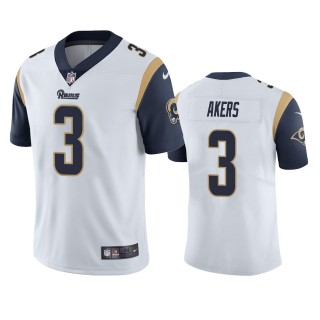 Cam Akers Los Angeles Rams White Vapor Limited Jersey