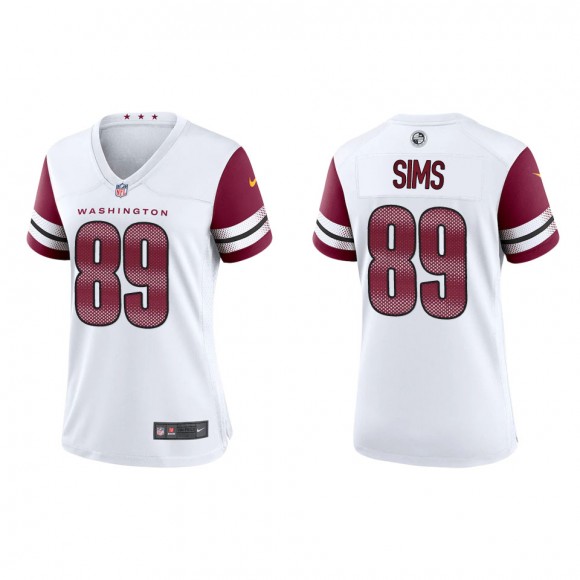 Cam Sims Women's Washington Commanders White Game Jersey.psd