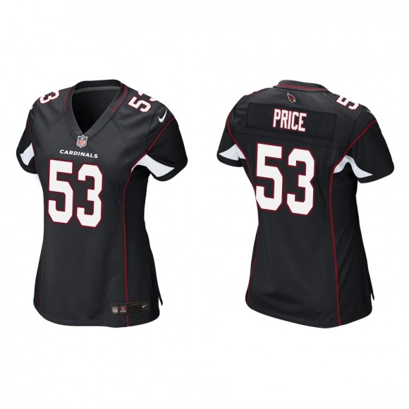 Women's Arizona Cardinals Billy Price Black Game Jersey