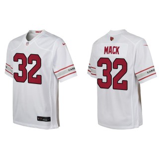 Youth Marlon Mack Cardinals White Game Jersey