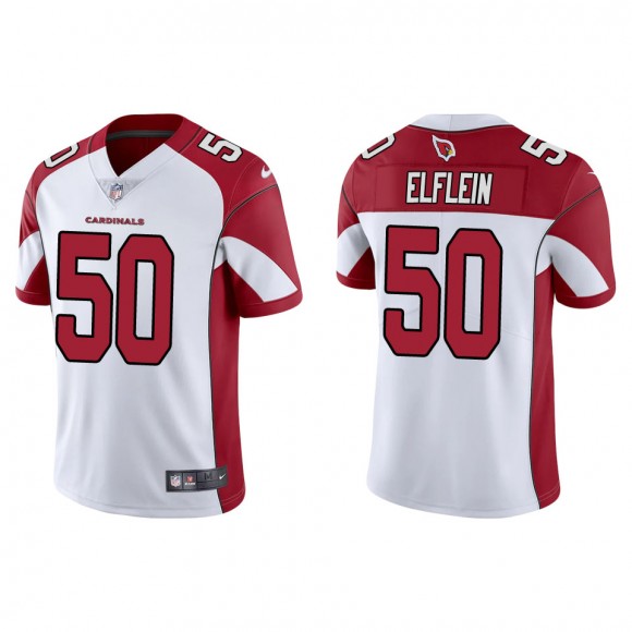 Pat Elflein Cardinals White Vapor Limited Jersey