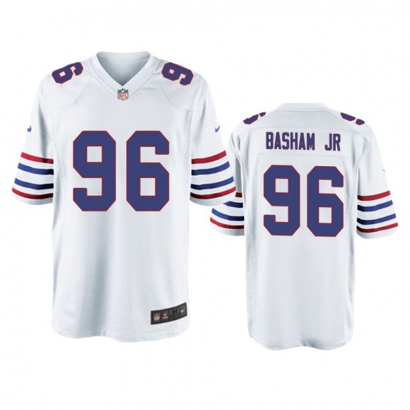 Buffalo Bills Carlos Basham Jr. White Alternate Game Jersey