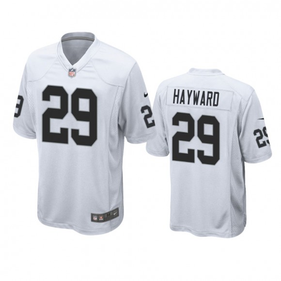 Las Vegas Raiders Casey Hayward White Game Jersey