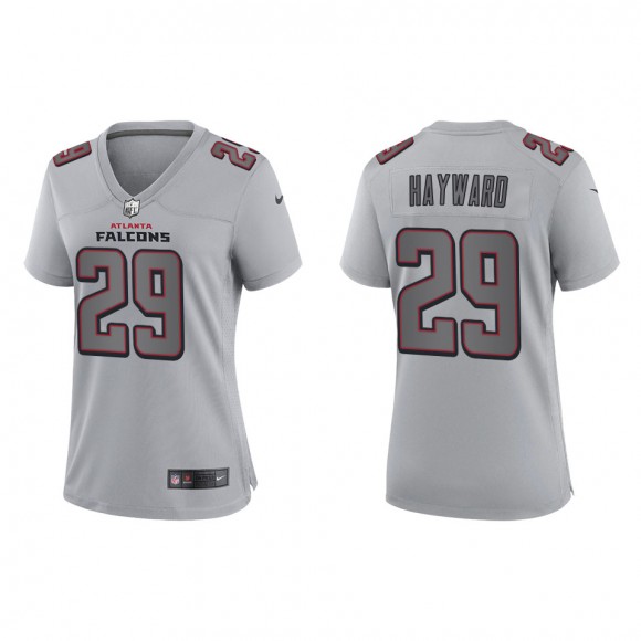 Casey Hayward Women's Atlanta Falcons Gray Atmosphere Fashion Game Jersey