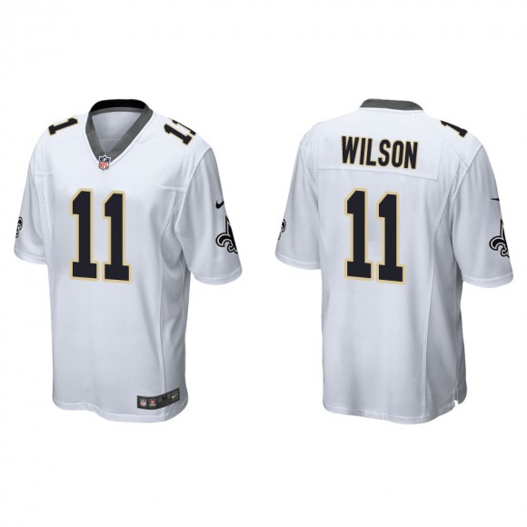 Men's Cedrick Wilson Saints White Game Jersey