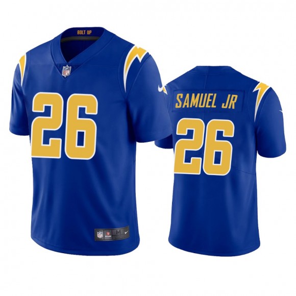 Asante Samuel Jr. Los Angeles Chargers Royal Vapor Limited Jersey