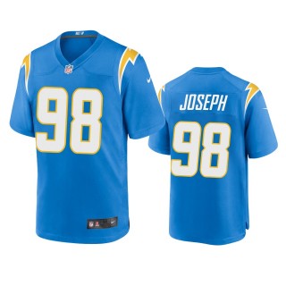 Los Angeles Chargers Linval Joseph Powder Blue Game Jersey