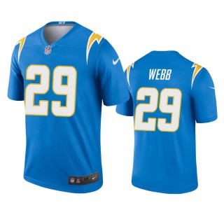 Los Angeles Chargers Mark Webb Powder Blue Legend Jersey