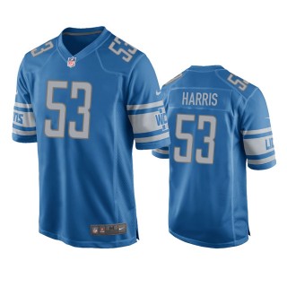 Detroit Lions Charles Harris Blue Game Jersey