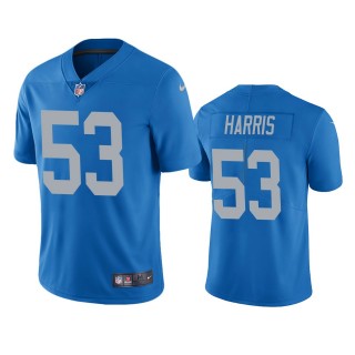 Charles Harris Detroit Lions Blue Vapor Limited Jersey