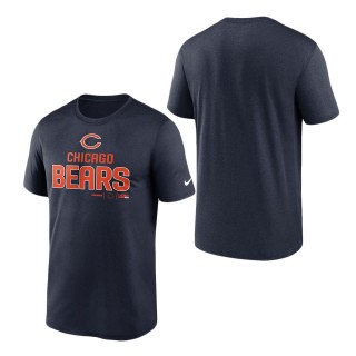 Chicago Bears Navy Legend Community T-Shirt