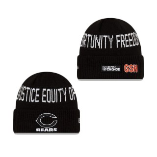Chicago Bears Social Justice Cuff Knit Hat