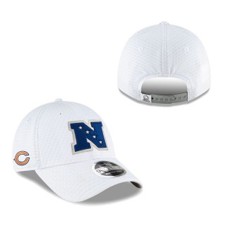 Men's Chicago Bears White NFC Pro Bowl 9FORTY Adjustable Hat
