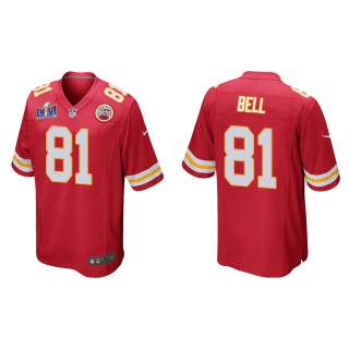 Chiefs Blake Bell Red Super Bowl LVIII Game Jersey