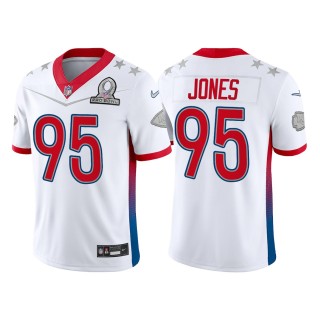 Chris Jones Chiefs 2022 AFC Pro Bowl Game Jersey White