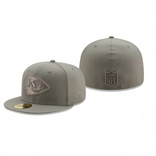 Kansas City Chiefs Gray Color Pack 59FIFTY Fitted Hat