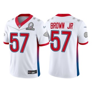 Orlando Brown Jr. Chiefs 2022 AFC Pro Bowl Game Jersey White