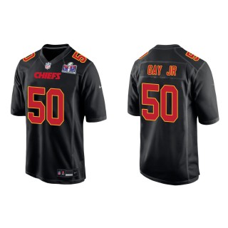 Chiefs Willie Gay Jr. Black Super Bowl LVIII Carbon Fashion Game Jersey