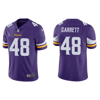 Men's Minnesota Vikings Chris Garrett Purple Vapor Limited Jersey