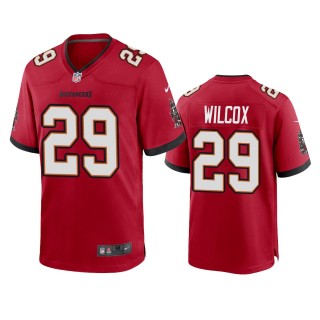 Tampa Bay Buccaneers Chris Wilcox Red Game Jersey