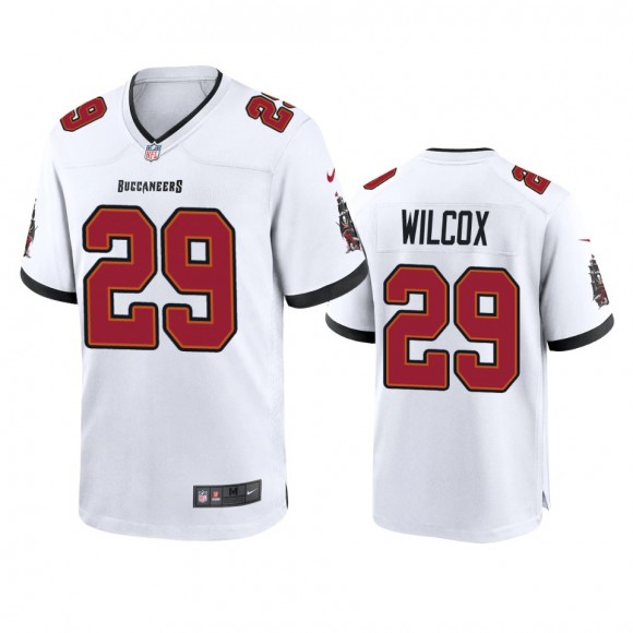 Tampa Bay Buccaneers Chris Wilcox White Game Jersey