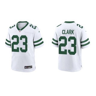 Chuck Clark Youth Jets White Legacy Game Jersey