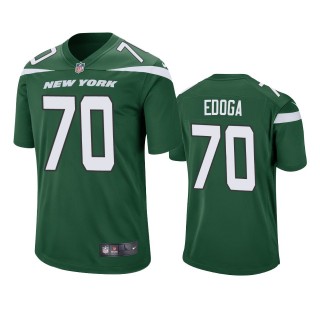 New York Jets Chuma Edoga Green Game Jersey