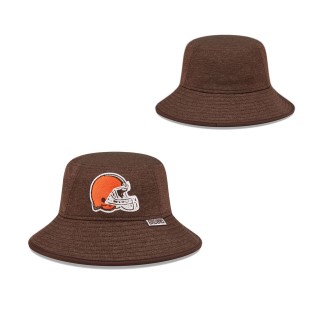 Men's Cleveland Browns Heather Brown Bucket Hat