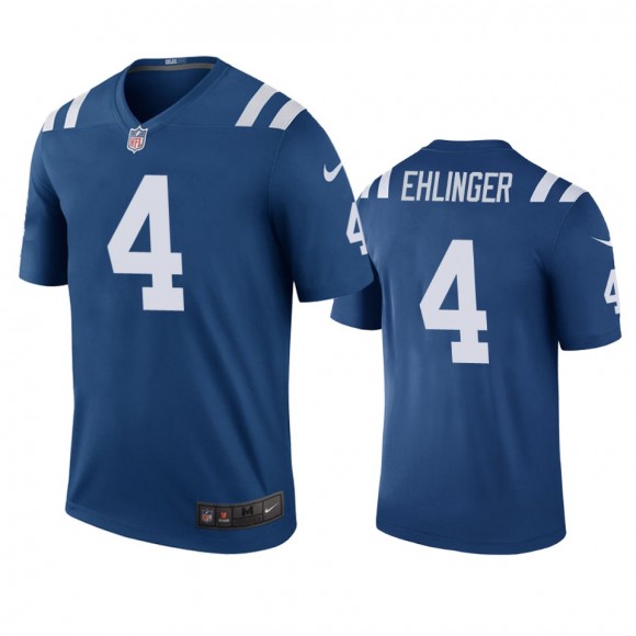 Indianapolis Colts Sam Ehlinger Royal Color Rush Legend Jersey