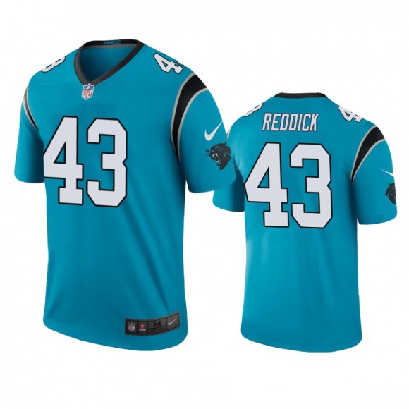 Carolina Panthers Haason Reddick Blue Color Rush Legend Jersey