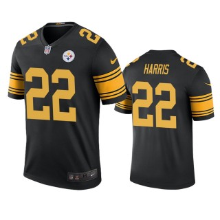 Pittsburgh Steelers Najee Harris Black Color Rush Legend Jersey