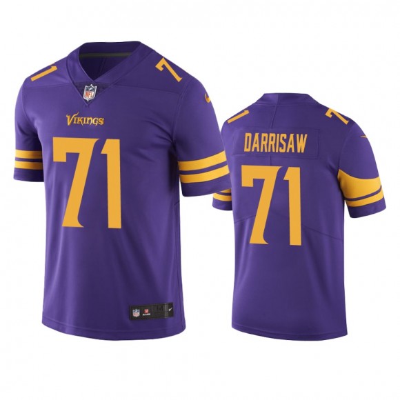 Color Rush Limited Minnesota Vikings Christian Darrisaw Purple Jersey