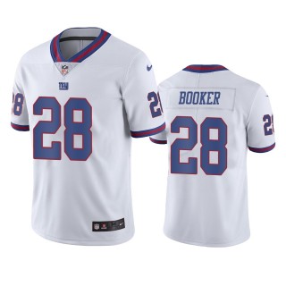 Color Rush Limited New York Giants Devontae Booker White Jersey