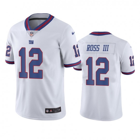 Color Rush Limited New York Giants John Ross III White Jersey