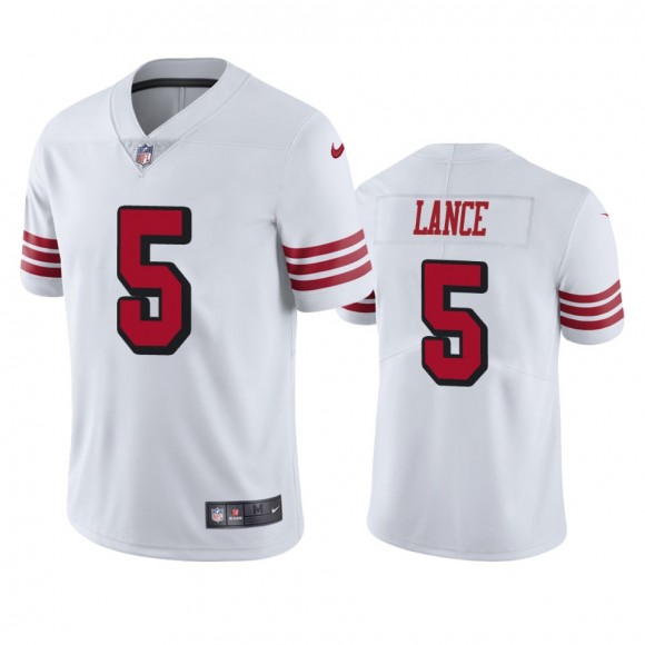 Color Rush Limited San Francisco 49ers Trey Lance White Jersey
